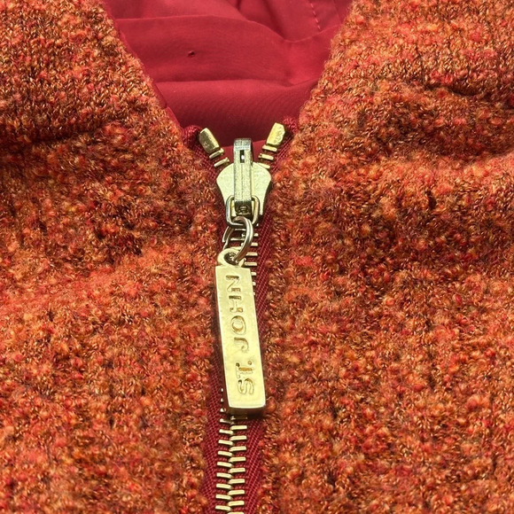 St John Sport- Women’s Knit Reversible Wool Blend Vest size P - Picture 3 of 10